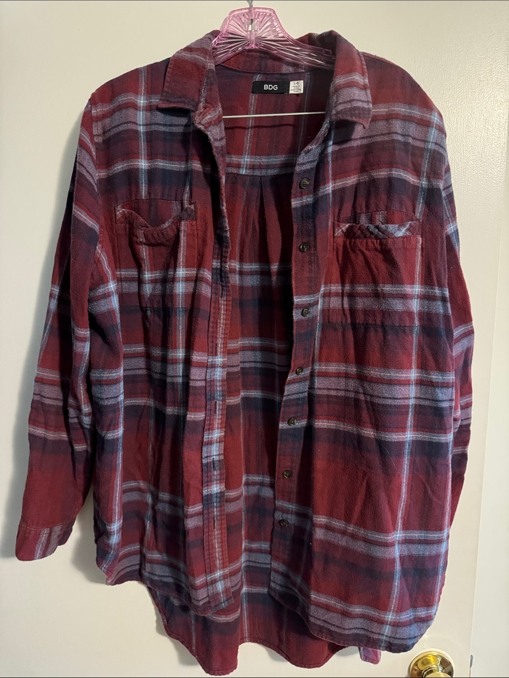 BDG Plaid Button-Down Shirt